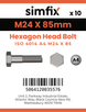 Simfix product label - 4014A42408580-T