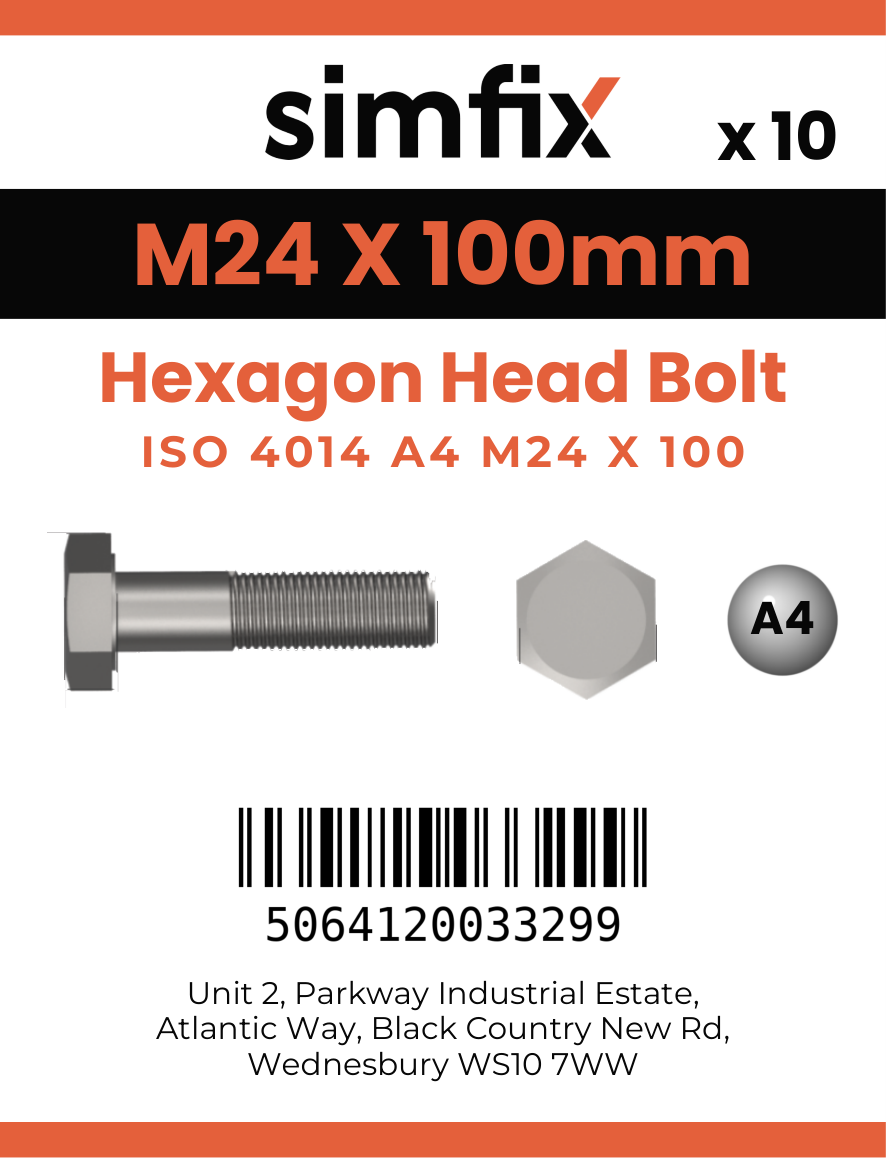 Simfix product label - 4014A42410080-T