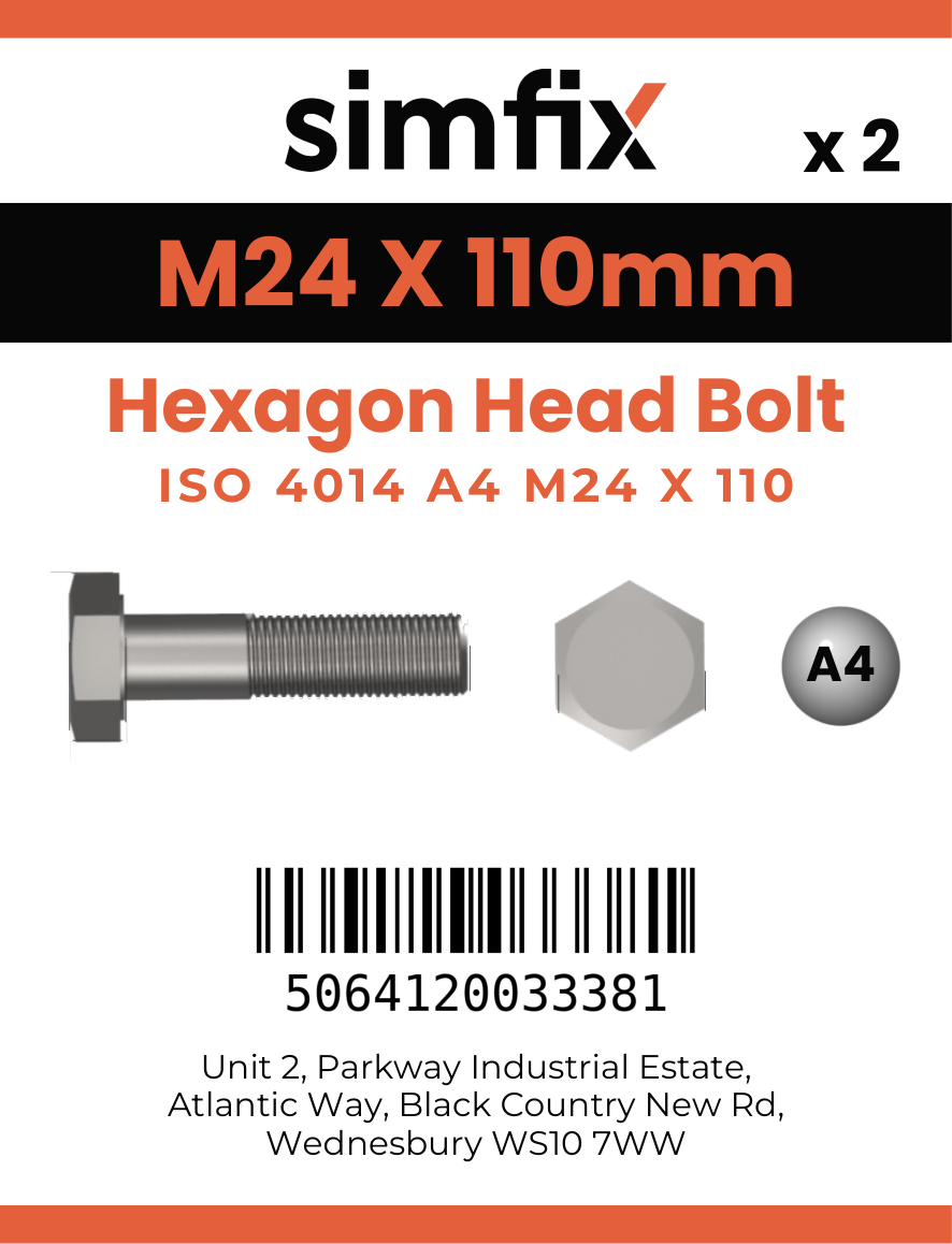 Simfix product label - 4014A42411070-D