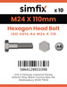 Simfix product label - 4014A42411070-T