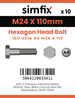 Simfix product label - 4014A42411080-T