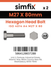 Simfix product label - 4014A42708070-D