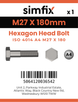 Simfix product label - 4014A42718070-D