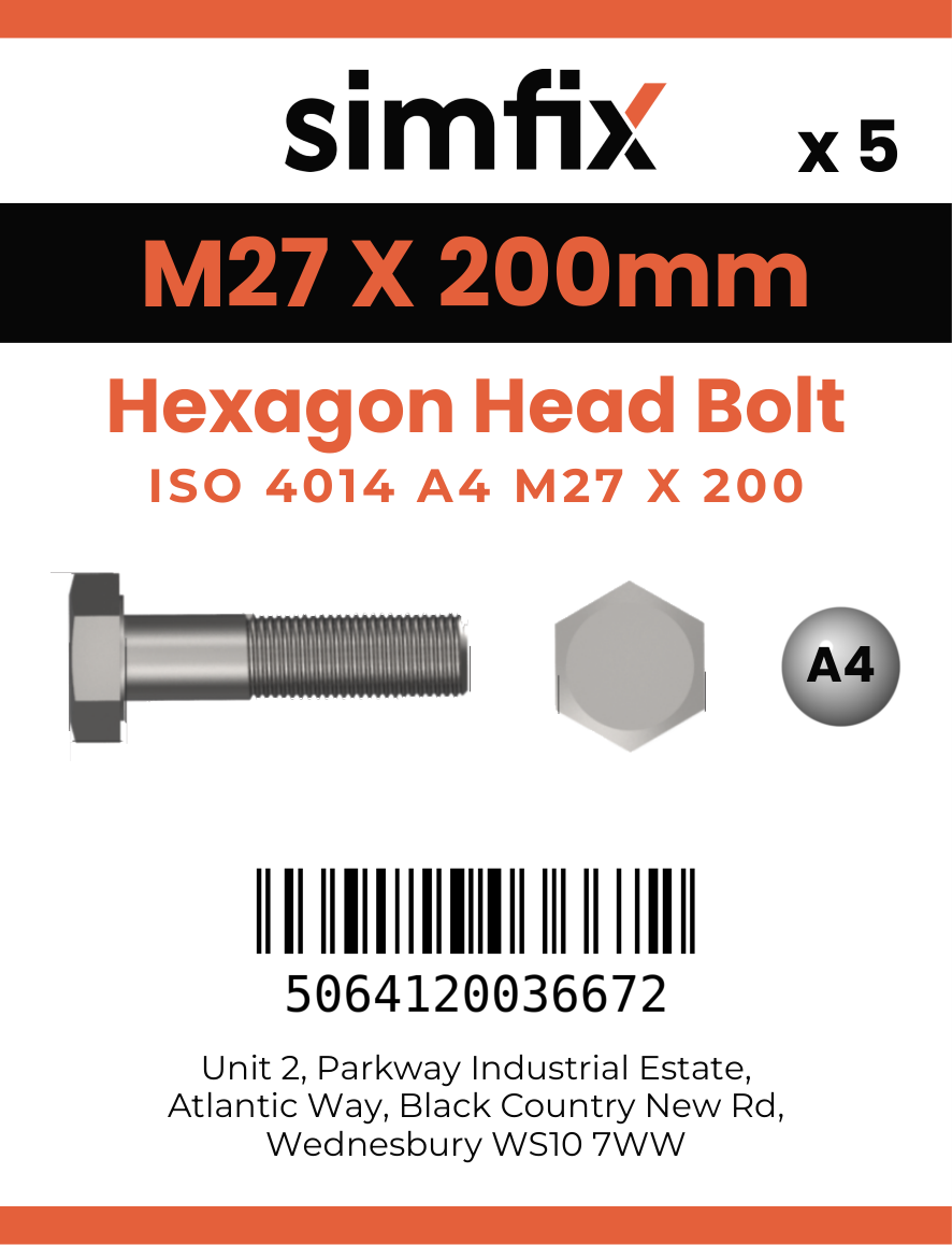 Simfix product label - 4014A42720080-T