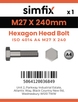 Simfix product label - 4014A42724070-D