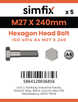 Simfix product label - 4014A42724070-T