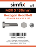 Simfix product label - 4014A43013080-T