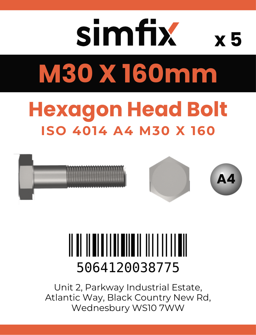 Simfix product label - 4014A43016070-T