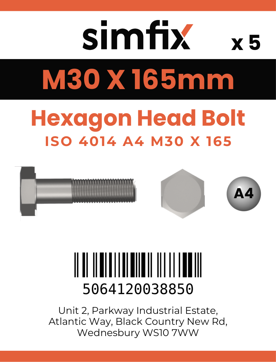 Simfix product label - 4014A43016570-T