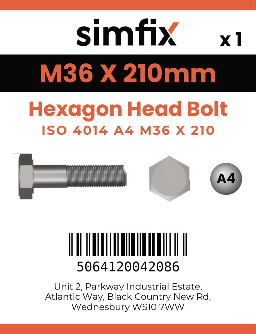 Simfix product label - 4014A43621070-D