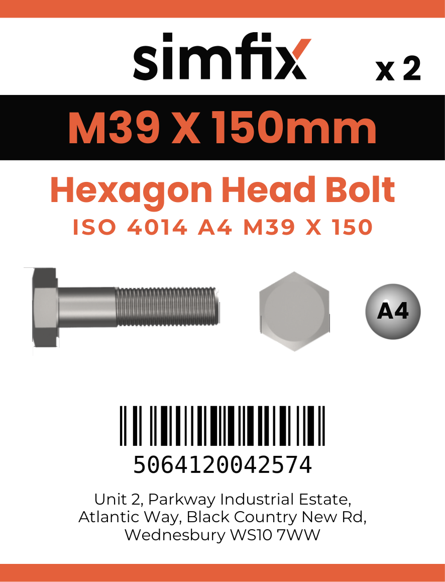 Simfix product label - 4014A43915070-T