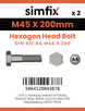 Simfix product label - 4014A44520070-T