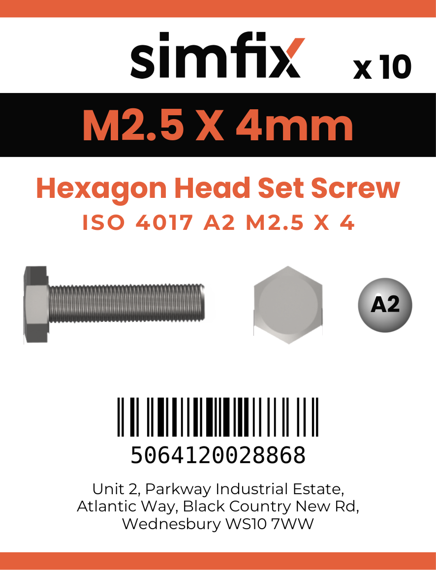 Simfix product label - 4017A202500470-D
