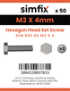 Simfix product label - 4017A20300470-T