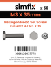 Simfix product label - 4017A20303570-T