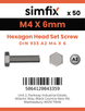 Simfix product label - 4017A20400670-T