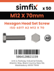 Simfix product label - 4017A21207070-T