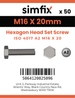 Simfix product label - 4017A21602070-T