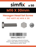 Simfix product label - 4017A21603070-T
