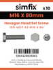 Simfix product label - 4017A21608070-D