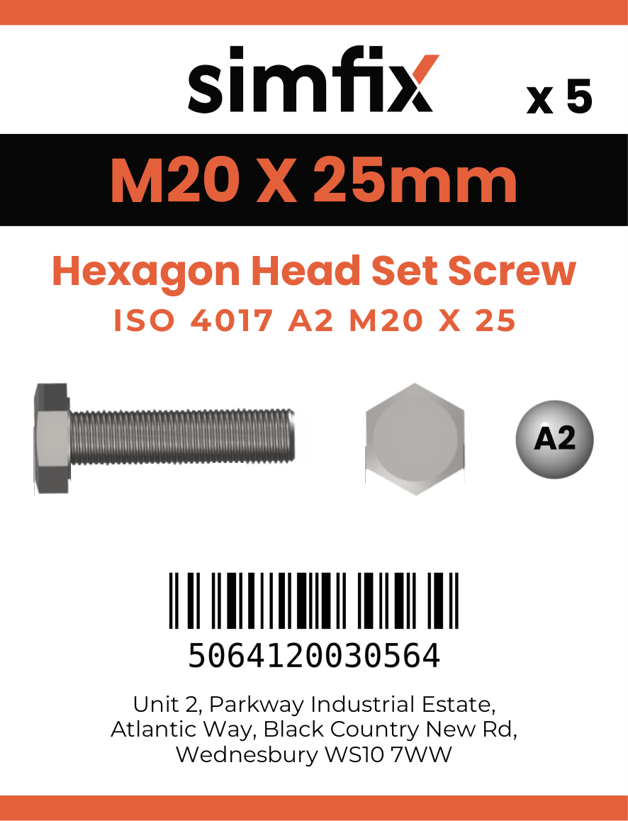 Simfix product label - 4017A22002570-D