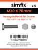 Simfix product label - 4017A22007070-D