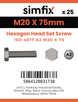Simfix product label - 4017A22007570-T