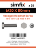 Simfix product label - 4017A22008070-T