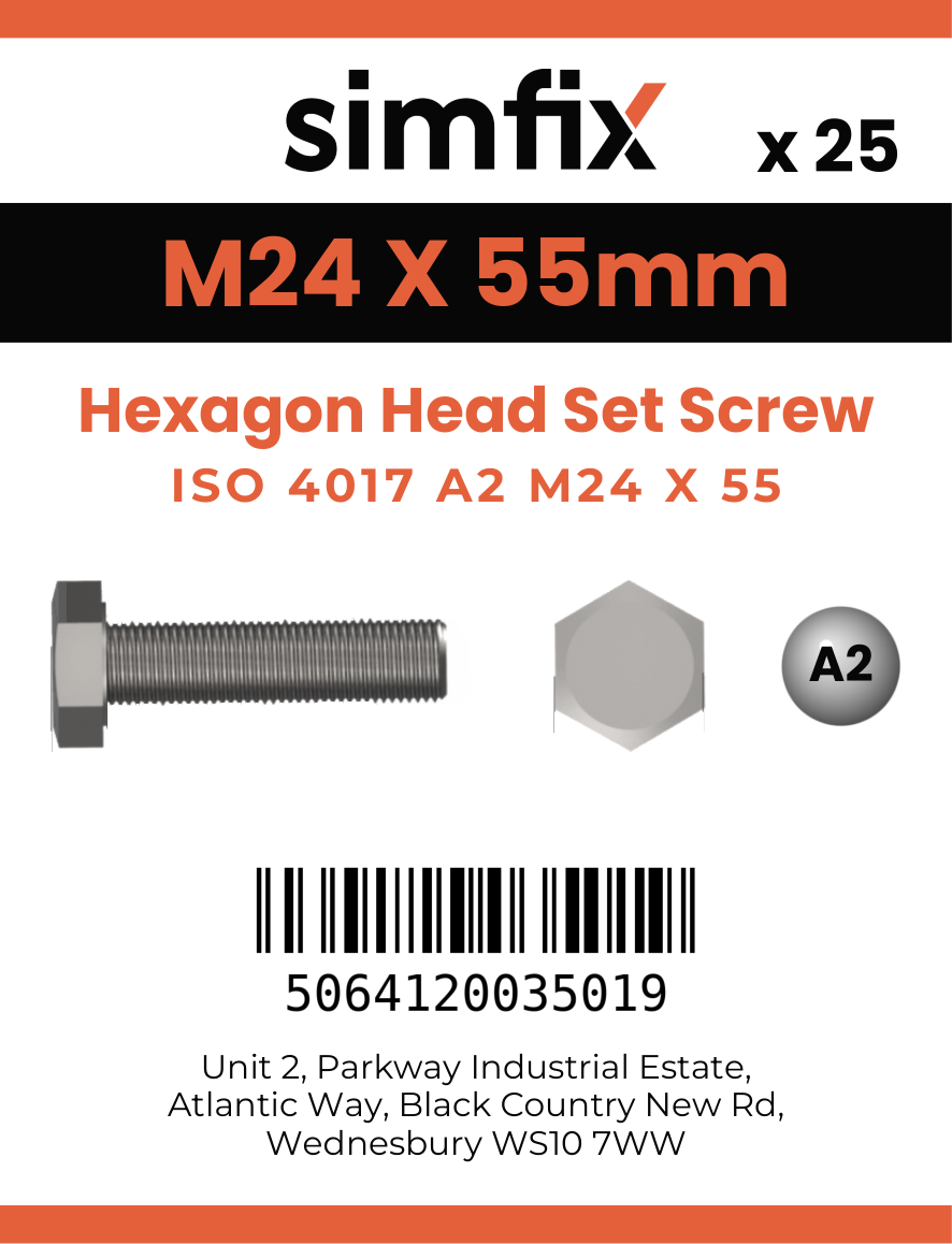 Simfix product label - 4017A22405570-T
