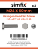 Simfix product label - 4017A22406070-D