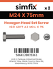 Simfix product label - 4017A22407570-D