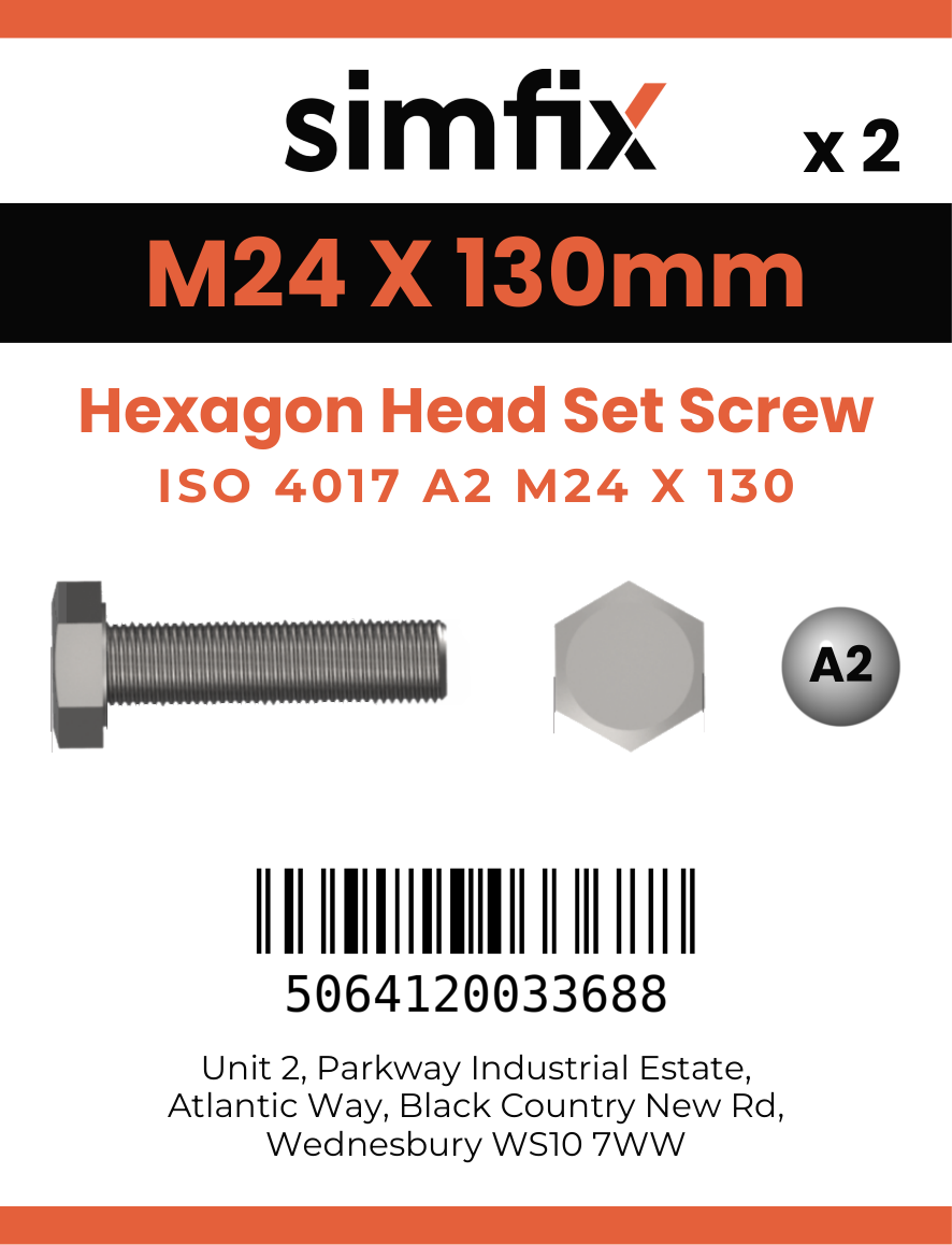 Simfix product label - 4017A22413070-D