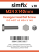 Simfix product label - 4017A22414070-T