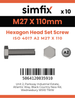 Simfix product label - 4017A22711070-T