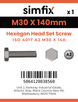 Simfix product label - 4017A23014070-D