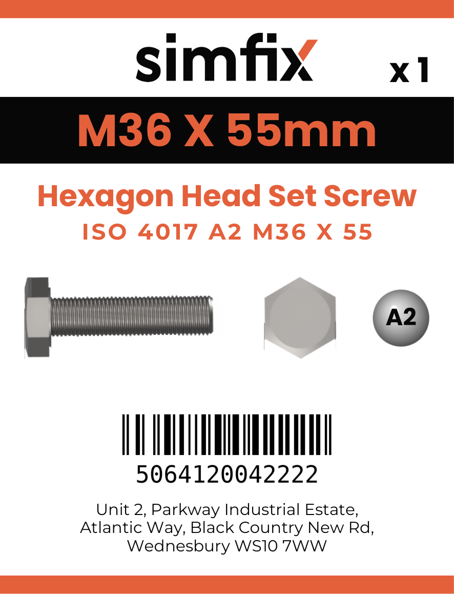 Simfix product label - 4017A23605570-D