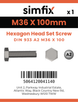 Simfix product label - 4017A23610070-D