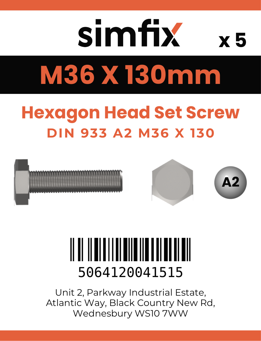 Simfix product label - 4017A23613070-T