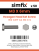 Simfix product label - 4017A40300670-T