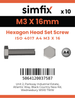 Simfix product label - 4017A40301670-D