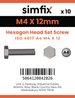Simfix product label - 4017A40401280-D