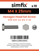 Simfix product label - 4017A40402570-D