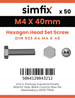 Simfix product label - 4017A40404070-T