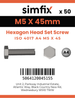 Simfix product label - 4017A40504570-T