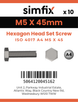 Simfix product label - 4017A40504580-D