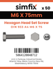 Simfix product label - 4017A40607570-T