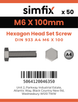 Simfix product label - 4017A40610070-T