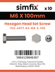 Simfix product label - 4017A40610080-D