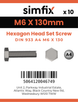 Simfix product label - 4017A40613070-D
