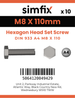 Simfix product label - 4017A40811070-D